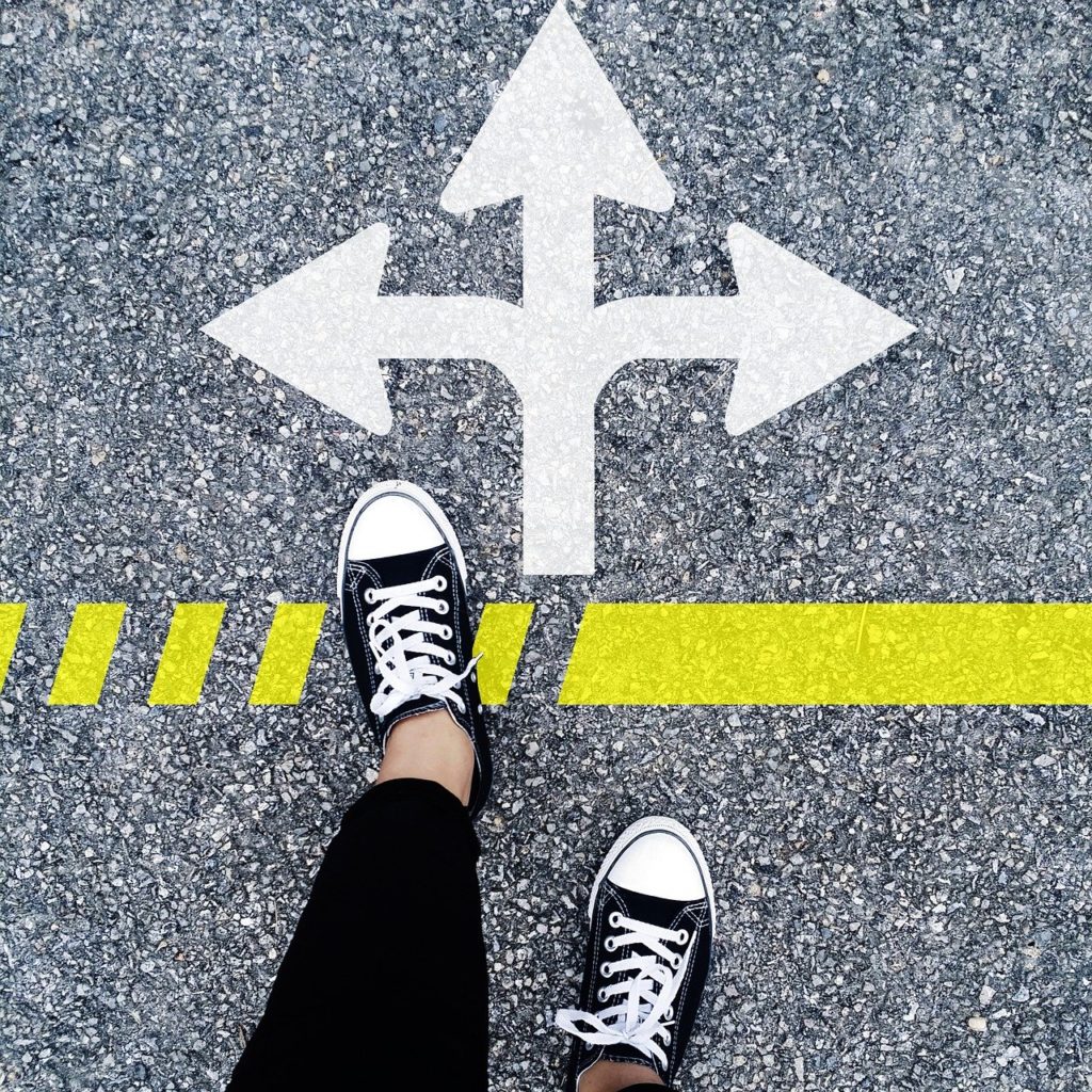 choose the right direction, career direction, direction